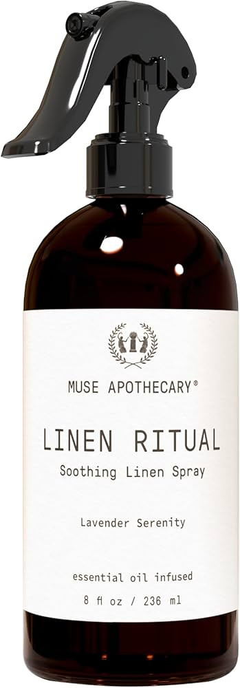 Muse Apothecary Linen Ritual - Aromatic, Soothing, and Relaxing Linen Spray for Bedding, Laundry ... | Amazon (US)
