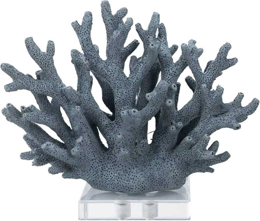 Coral Decor Faux Coral Decor Coral Reef Decor Resin Coral Home Decoration Coral Standing Décor C... | Amazon (US)