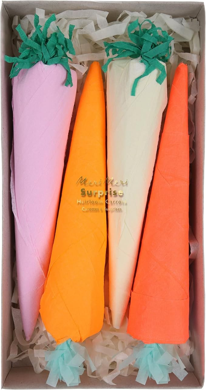 Meri Meri Surprise Carrots (Pack of 4) - Easter | Amazon (US)
