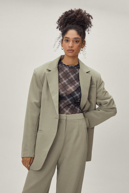 Oversized Single Breasted Blazer | Nasty Gal UK (+IE)