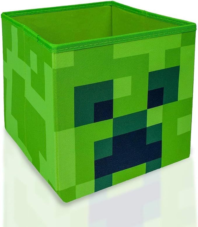 Minecraft Creeper Storage Cube Organizer Storage Cube | Creeper from Cubbies Storage Cubes | Orga... | Amazon (US)