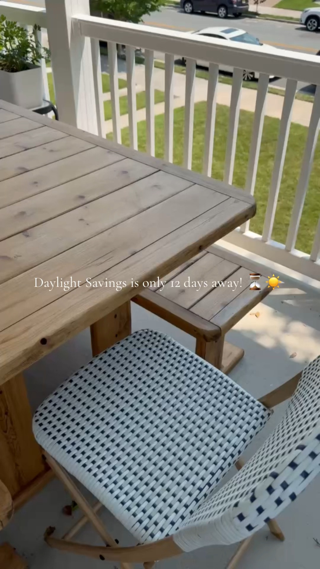 Daylight savings is only 12 days away! Dust off your porches, ladies! 🍋 ☀️

#LTKSeasonal #LTKHome #LTKStyleTip