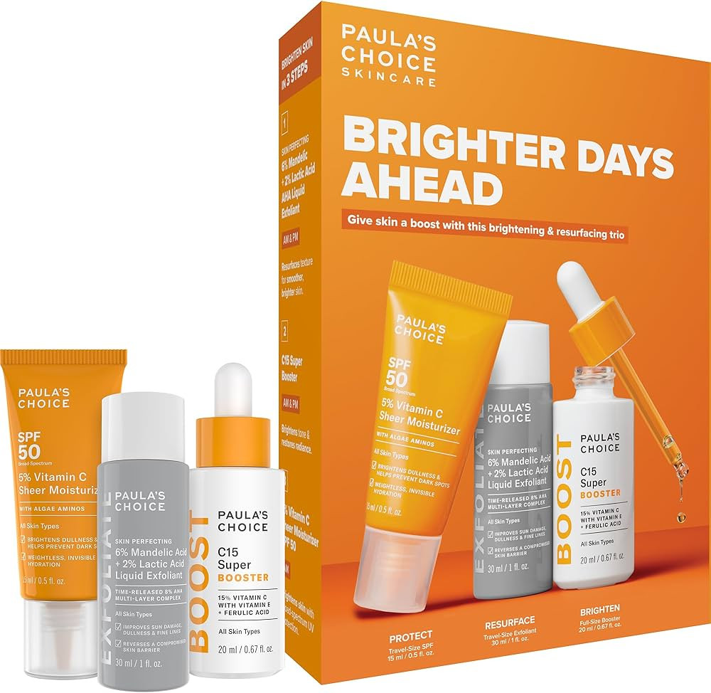 Paula's Choice BOOST C15 Super Booster, 15% Vitamin C Serum for Face, Face Serum with Vitamin E &... | Amazon (US)