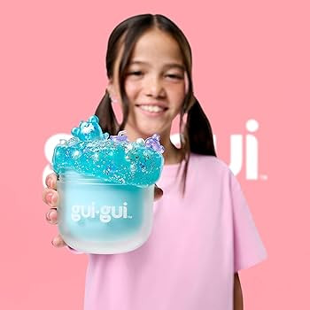 GUI GUI Slime Kit - Scented Shimmer Deluxe Duo Pack with 2 Iridescent Slimes, 5 Step DIY Process ... | Amazon (US)