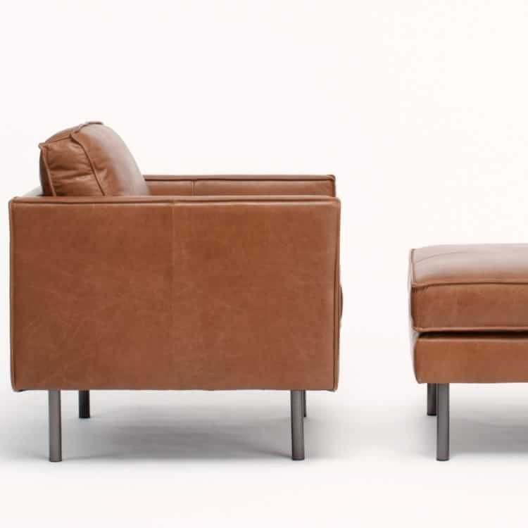 Axel Leather Armchair | West Elm (US)