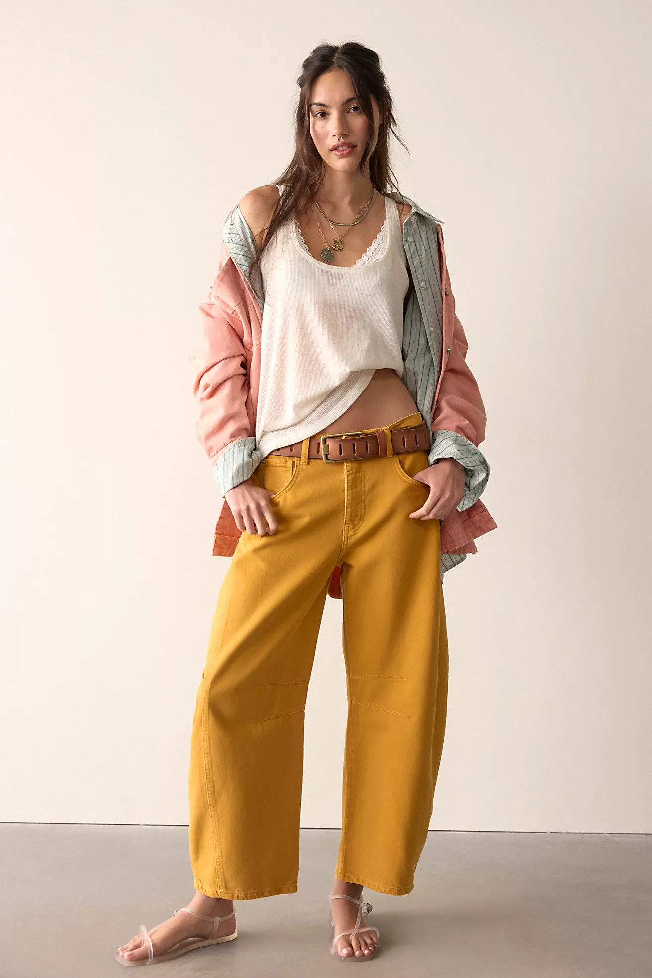 We The Free Good Luck Mid-Rise Barrel Jeans | Free People (Global - UK&FR Excluded)