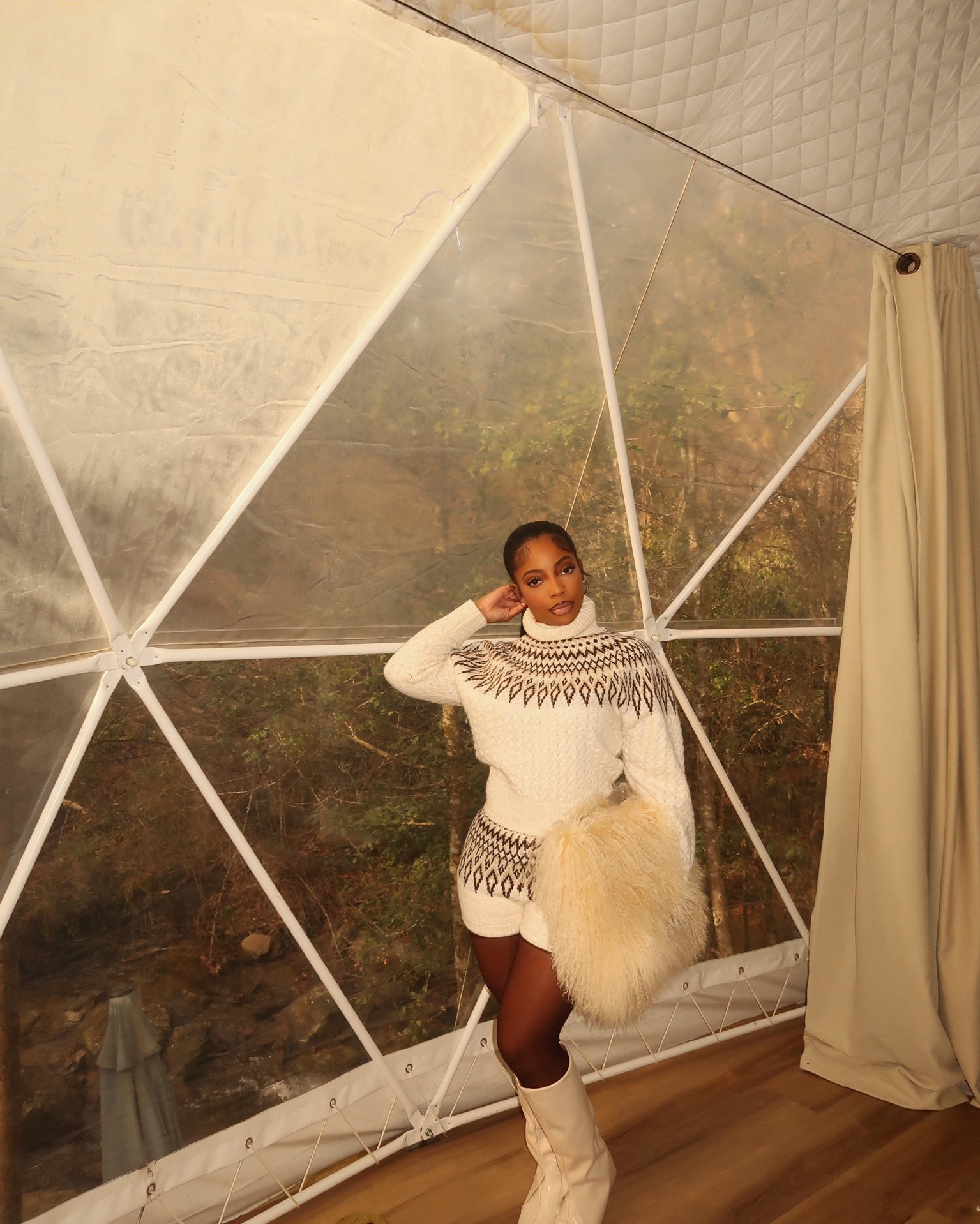 One of my fav winter looks ❄️