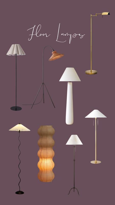 Floor lamps I am currently loving! So many affordable finds🕯️ 

#LTKfindsunder100 #LTKstyletip #LTKhome