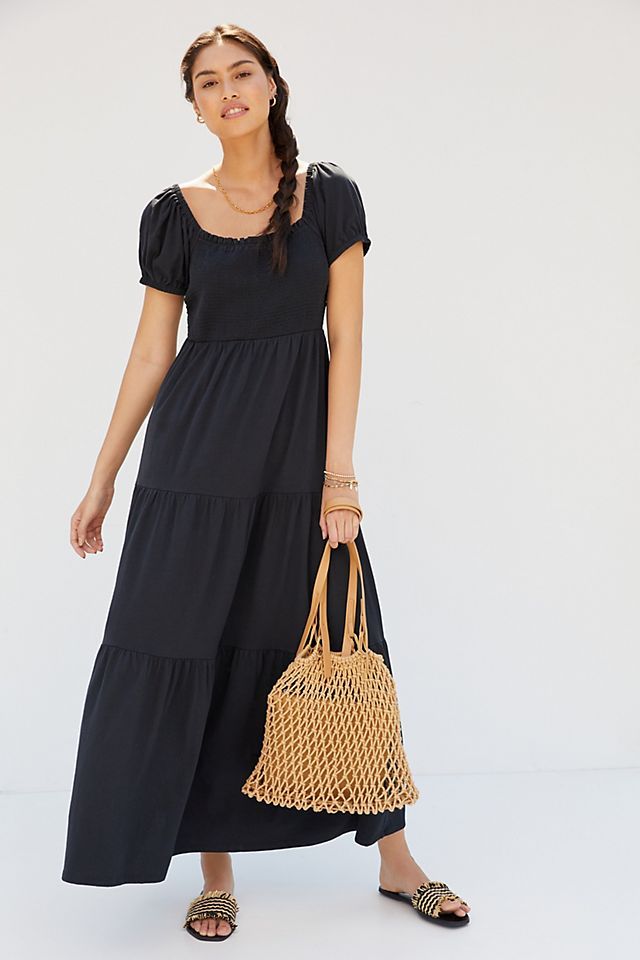 Daily Practice by Anthropologie Tiered Maxi Dress | Anthropologie (US)