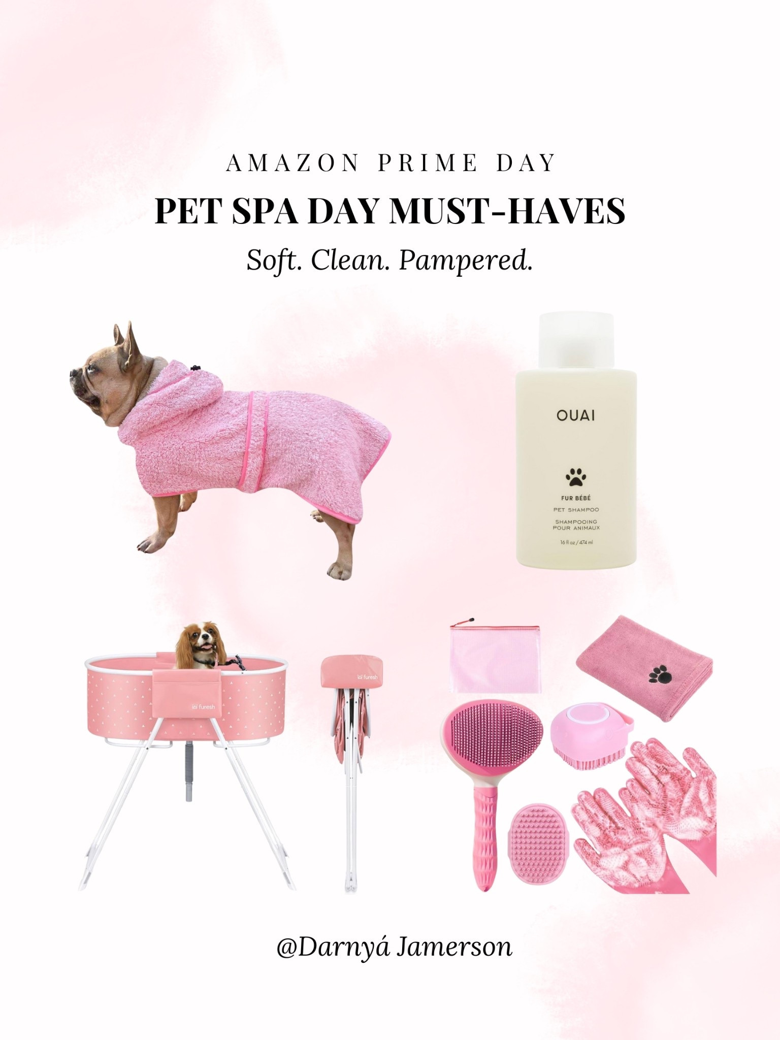 Soft. Clean. Pampered 💖

Amazon Prime Day is here! 🛍️
The biggest deals of the summer are live July 8–11. I’ve rounded up my faves across beauty, home, pet care & more — all up to 40% off. Tap to shop before the sales end!

dog grooming at home, dog bath must haves, dog spa day, dog bath time, dog grooming tools, pet grooming picks, dog paw balm, dog robe Amazon, Furesh dog bath

#LTKHome #LTKPets