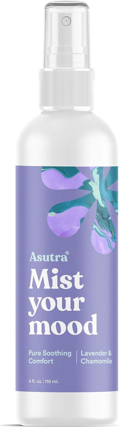 ASUTRA Lavender & Chamomile Essential Oil Blend, Aromatherapy Spray, 4 fl oz | for Face, Body, Ro... | Amazon (US)