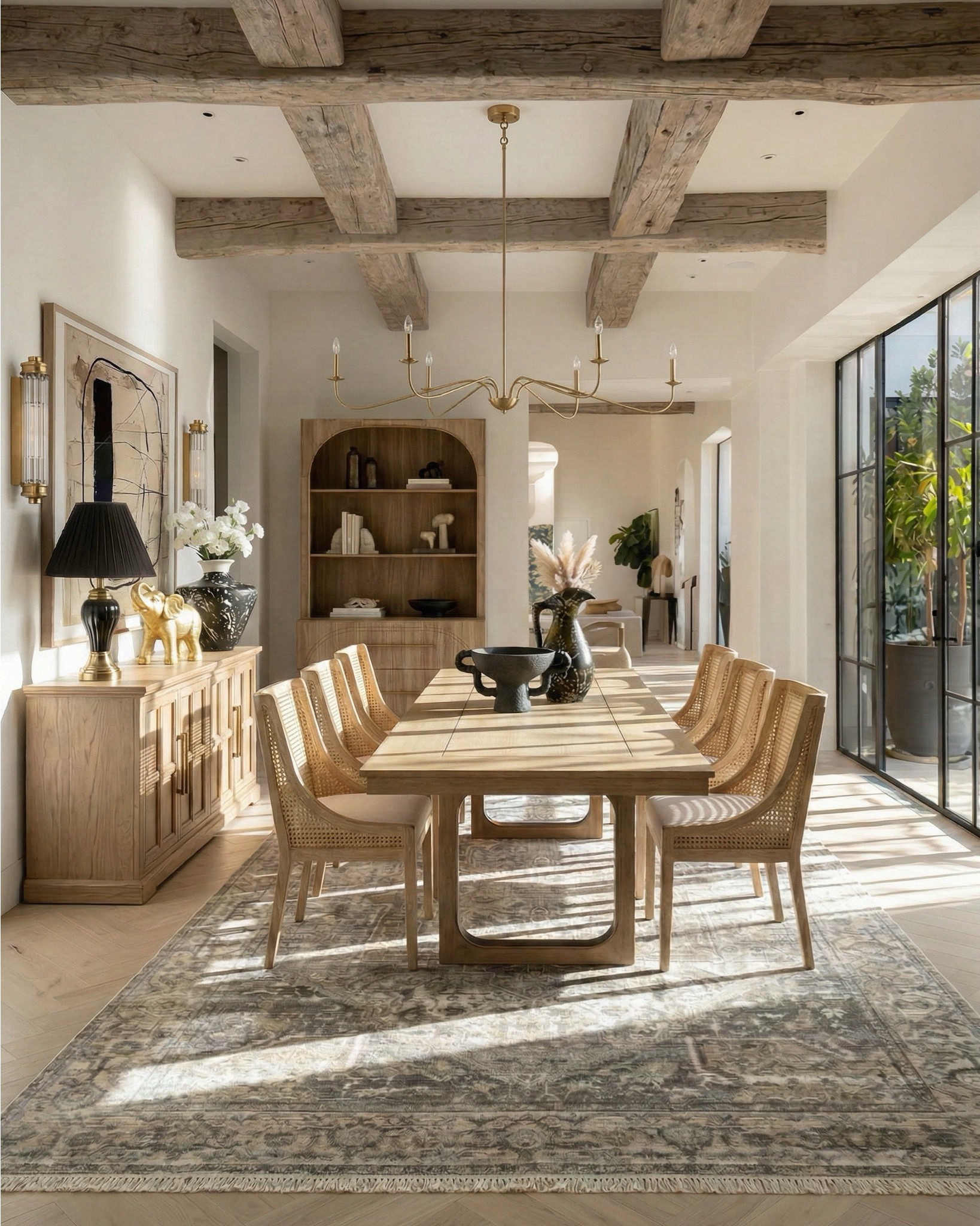 
* light wood rectangular dining table
* solid oak dining table modern rustic
* cane back dining chairs natural wood
* woven rattan dining chairs beige seat
* light wood sideboard buffet cabinet
* modern rustic wood cabinet storage
* * arched wood shelving unit built in look
* brass modern chandelier linear arms
* gold minimalist candle chandelier
* brass wall sconces glass shade
* black table lamp pleated shade
* neutral abstract wall art framed
* large ceramic vase black matte
* decorative elephant figurine gold
* coffee table decor bowls black stone
* * ceramic pottery vases modern organic
* distressed beige gray rug traditional pattern
* upholstered bed cream fabric
* light wood nightstands 3 drawer
* boucle bench curved modern
* wood dresser light oak finish
* accent chair wood frame cream cushion
* white globe pendant light modern
* brass wall sconces cylindrical
* ceramic table lamps beige base
* vintage gold ornate mirrors wall
* neutral landscape wall art painting
* large ceramic vase textured beige
* woven basket planter natural
* decorative tray with books
* stone decor bowl
* chunky knit throw blanket beige
* textured accent pillows cream beige
* faded traditional rug beige gray


#LTKSaleAlert #LTKHome