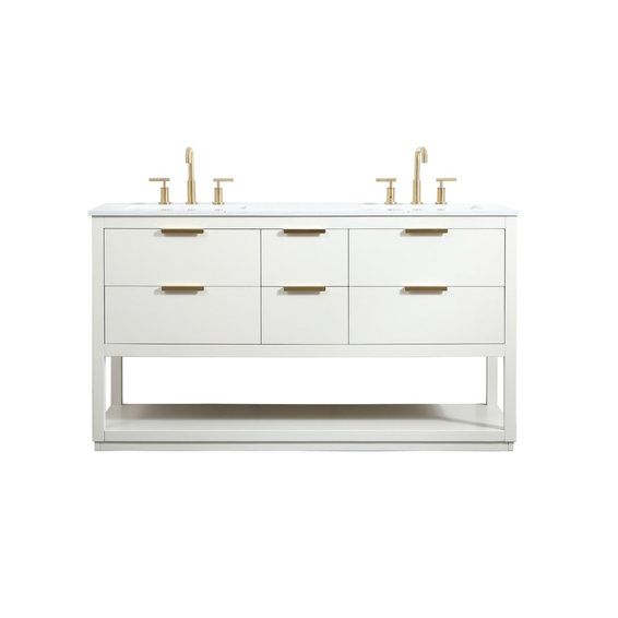 Marr 60" Double Vanity | Shades of Light