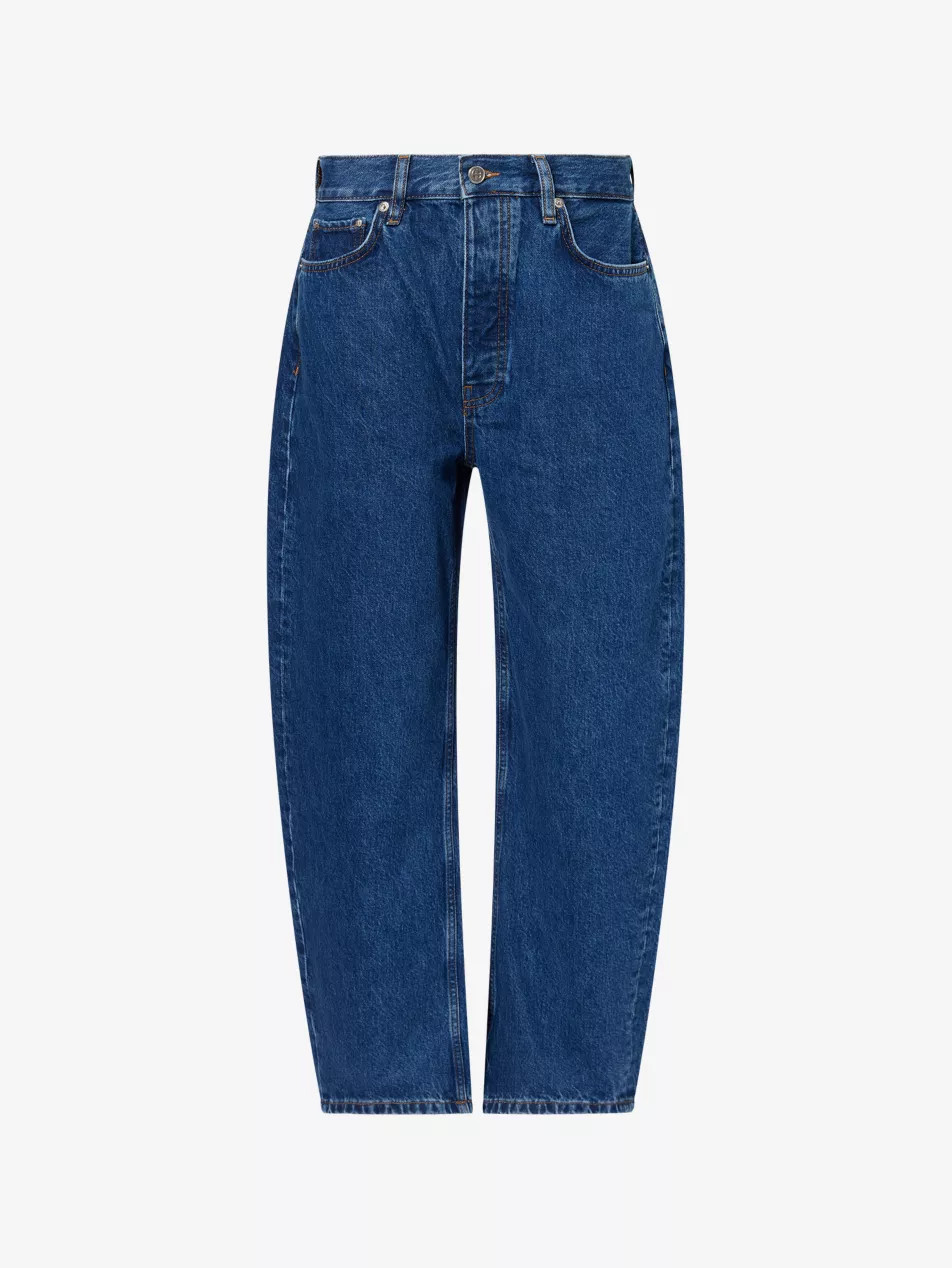 ANINE BING - Fritz Barrel-Leg Denim Jeans | Blue | Selfridges.com | Selfridges