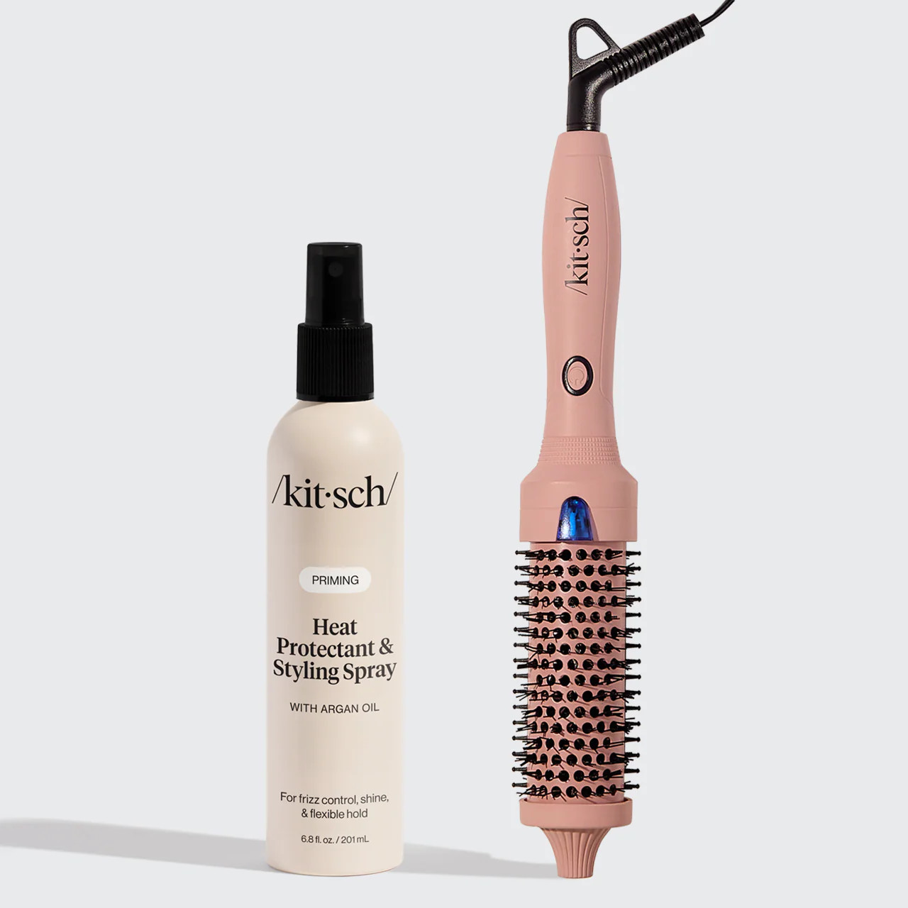 Heat Protectant + Thermal Round Brush Bundle | Kitsch