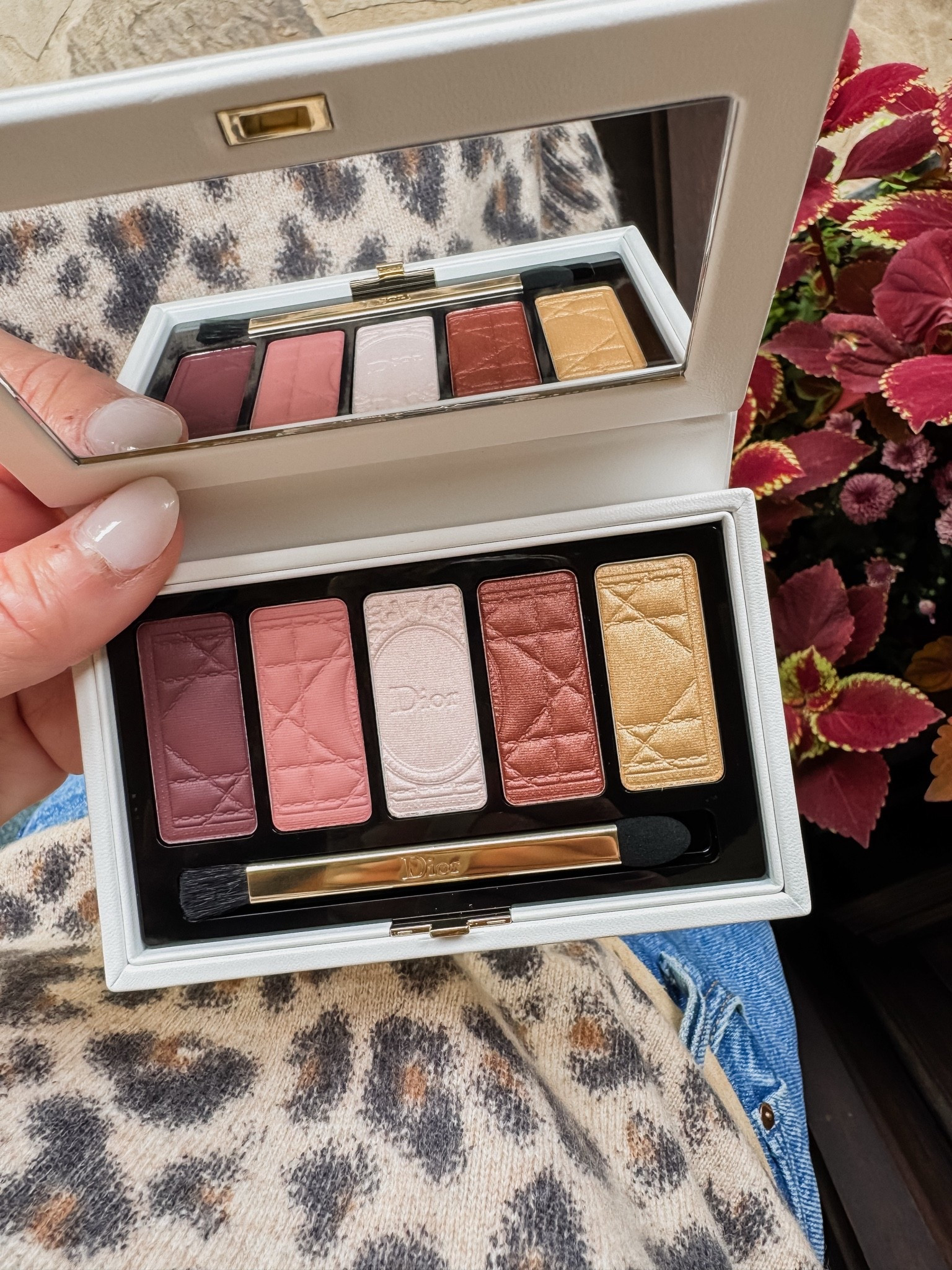 Dior iconic eyeshadow palette.