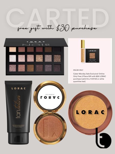 FREE GIFT with $30 purchase. Check out what I carted  

#LTKCyberWeek #LTKGiftGuide #LTKbeauty