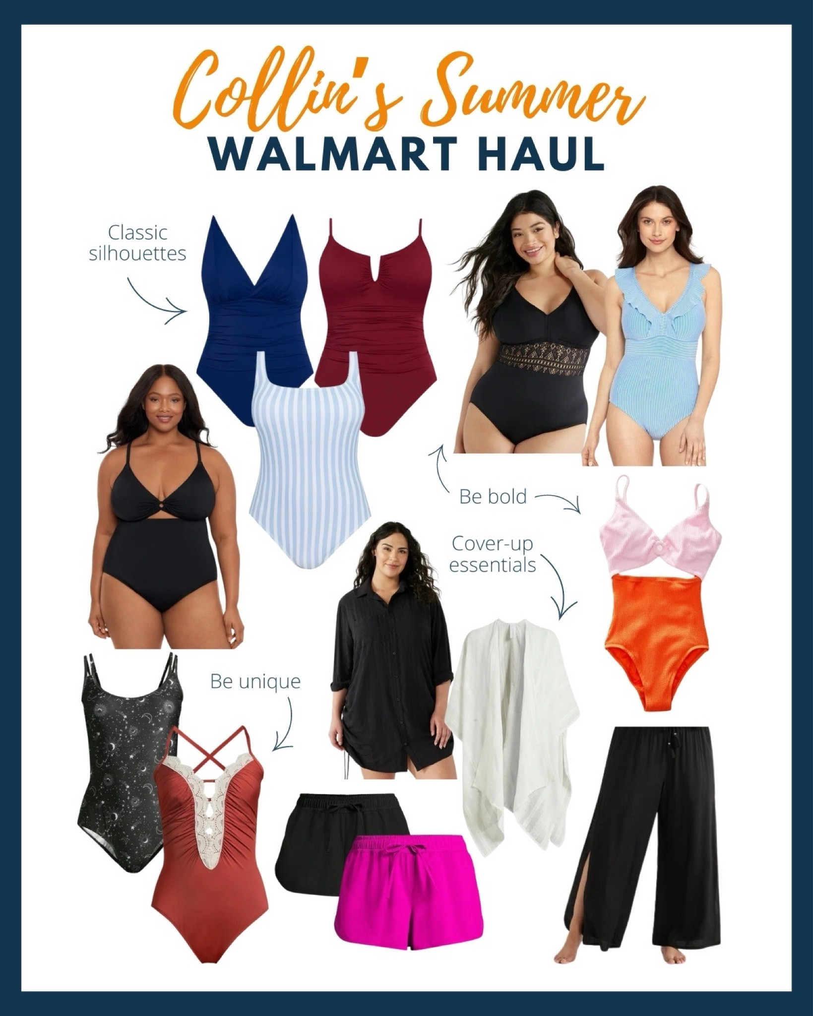 Shop Collin’s recent Walmart haul before they’re gone! Swimsuits starting under $20 and the perfect cover up essentials  

#LTKstyletip #LTKfindsunder50 #LTKswim