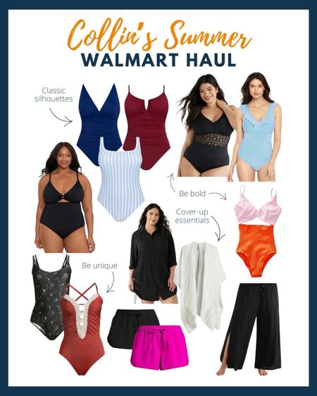 Shop Collin’s recent Walmart haul before they’re gone! Swimsuits starting under $20 and the perfect cover up essentials  

#LTKstyletip #LTKfindsunder50 #LTKswim