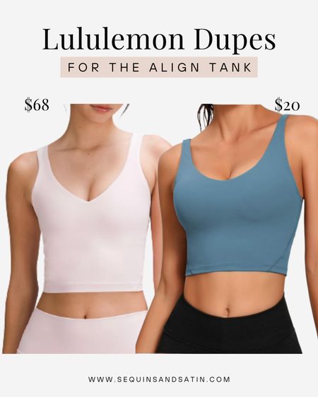 Amazon Lululemon align tank dupes!🫶

*not a knockoff, just a similar vibe for less $

lululemon align / lululemon align tank dupe / lululemon tank dupes / Lulu amazon dupes / amazon lululemon dupes / lululemon dupes amazon / Lululemon amazon / amazon lululemon / lululemon dupes / Lulu lululemon dupes / Lulu
dupes / amazon lounge / amazon lounge wearing / amazon casual outfit / Clean girl aesthetic / clean girl outfit / Pinterest aesthetic / Pinterest outfit / that girl outfit / that girl aesthetic /college fashion / college outfits / college class outfits / college fits / college girl / college style / college essentials / amazon college outfits / back to college outfits / back to school college outfits / neutral fashion / neutral outfit / amazon workout clothes / amazon workout tops / amazon tank tops / amazon tanks

#LTKfitness #LTKstyletip #LTKfindsunder50