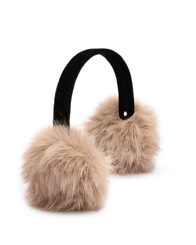 Surell Velvet & Faux Fur Earmuffs | Bloomingdale's (US)