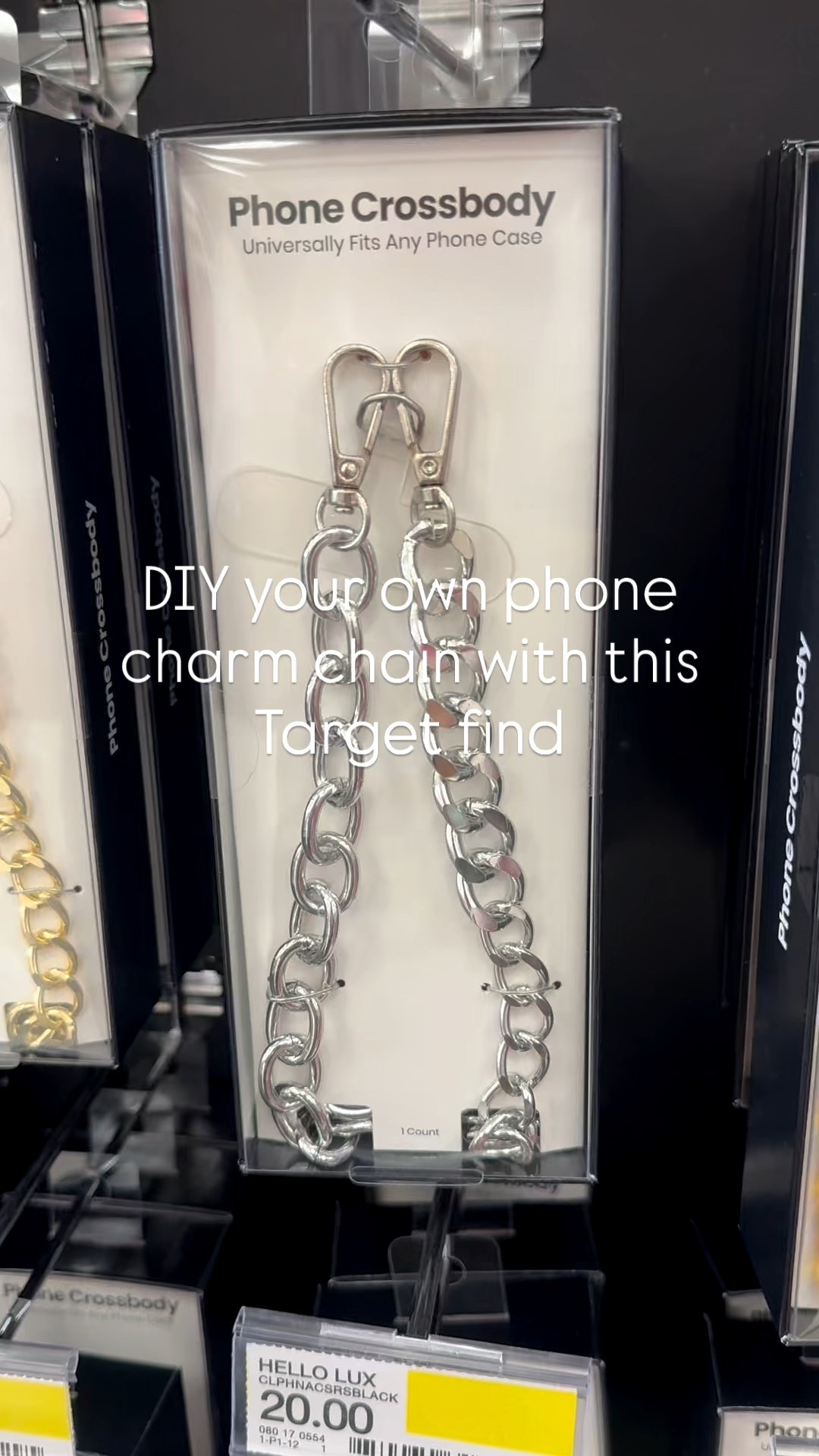 Phone crossbody DIY chains and charms at Target 

#LTKStyleTip #LTKFindsUnder50 #LTKItBag