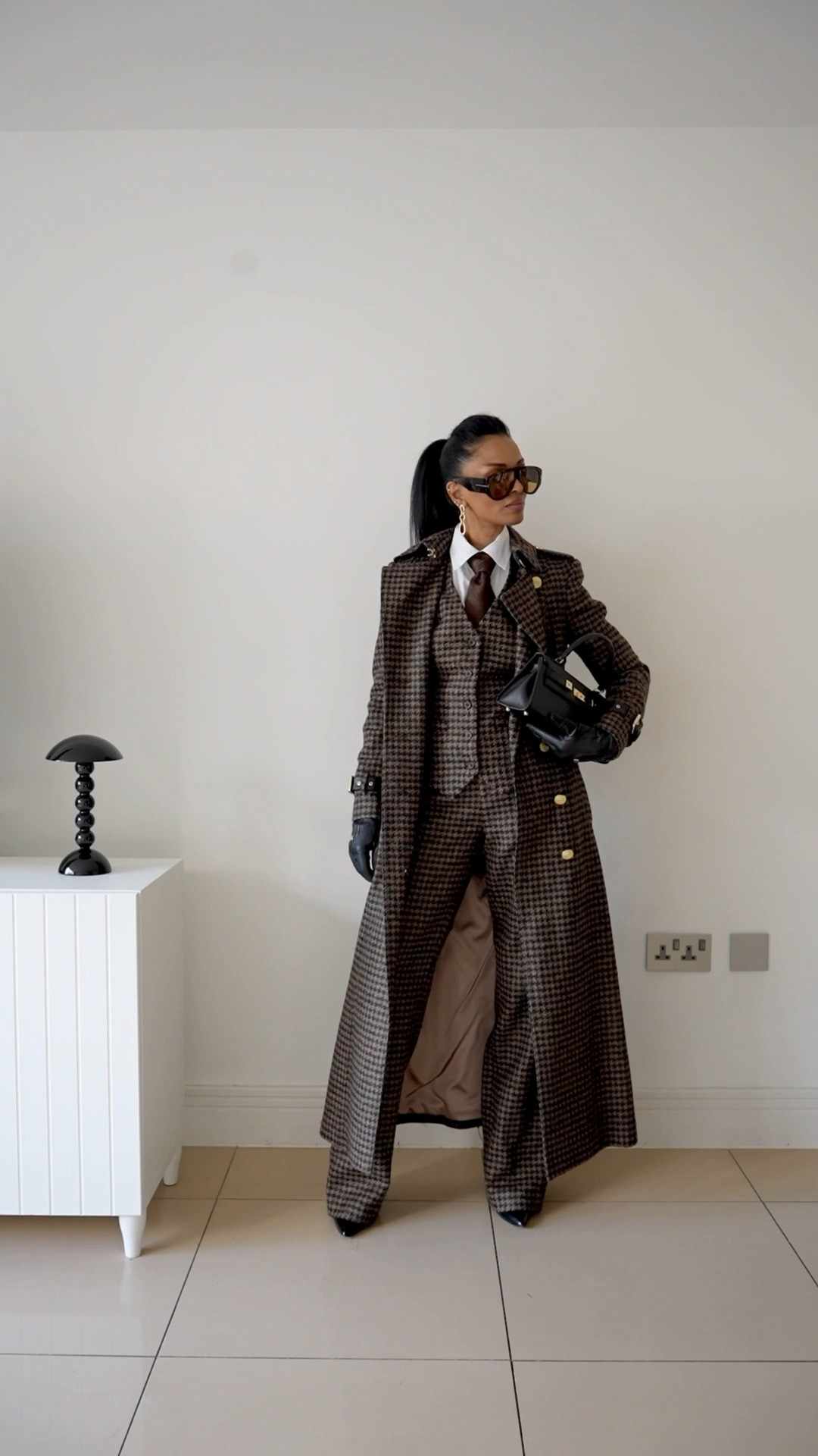 {•CHOCOLATE•} Trench 

#LTKluxury #LTKuk #LTKwinter