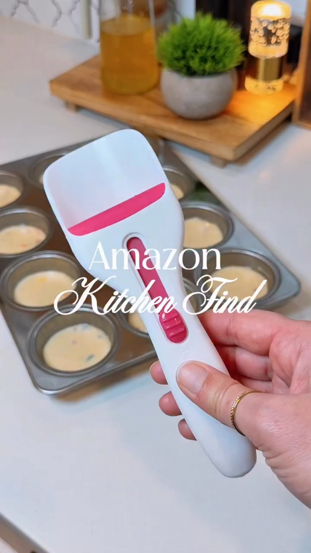 🎀 Follow + Comment “SCOOP” and I’ll send you the link!

✨Make sure you’re following @simplywithjulia before commenting or link may not send. 

#amazonfinds #amazonhome #amazonmusthave #amazonkitchenfinds #kitchenessential @amazonhome 
Baking scoop, baking essentials, Amazon baking essentials, cupcake scoop, easy way to scoop cupcakes batter.

#LTKfoodie #LTKHome #LTKOver40