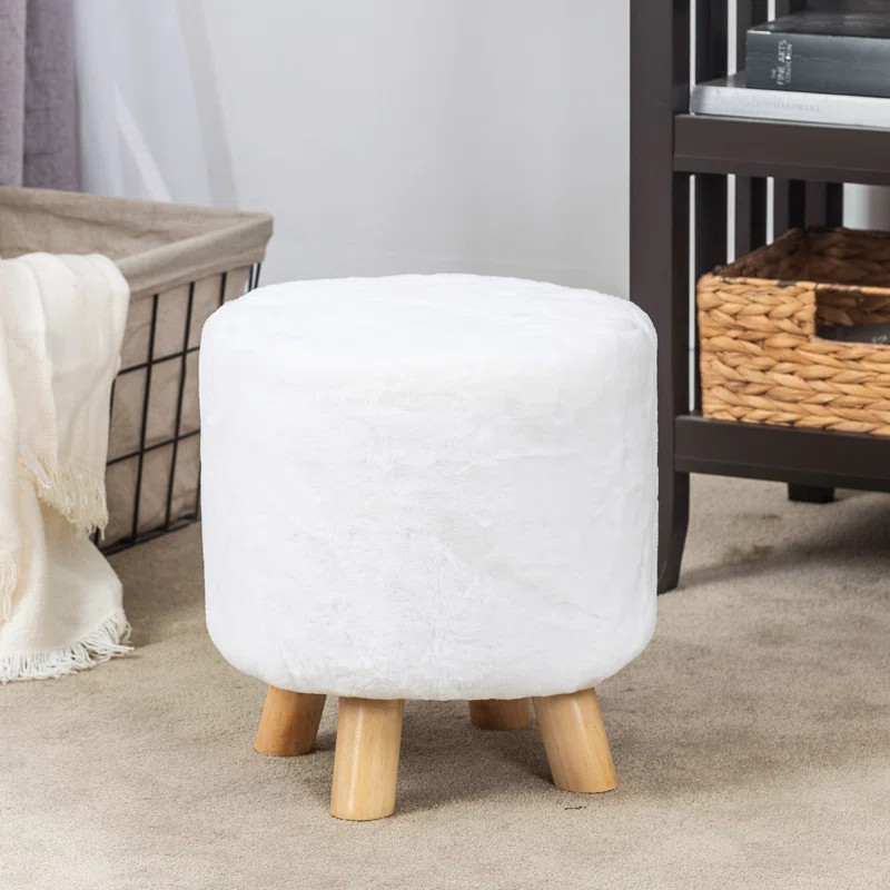 Sevin Round Decorative Ottoman | Wayfair North America