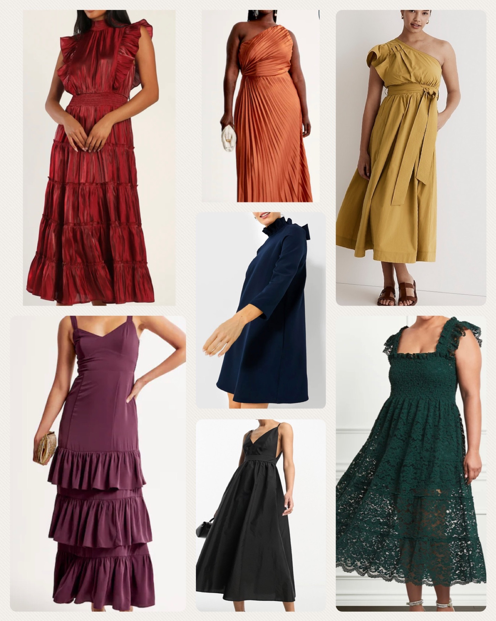 Fall Solid Color Wedding Guest Dresses🍂💃🏻🤎

#LTKSeasonal #LTKwedding