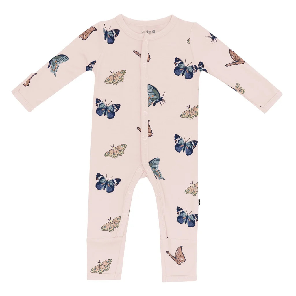 Romper in Blush Butterfly | Kyte Baby
