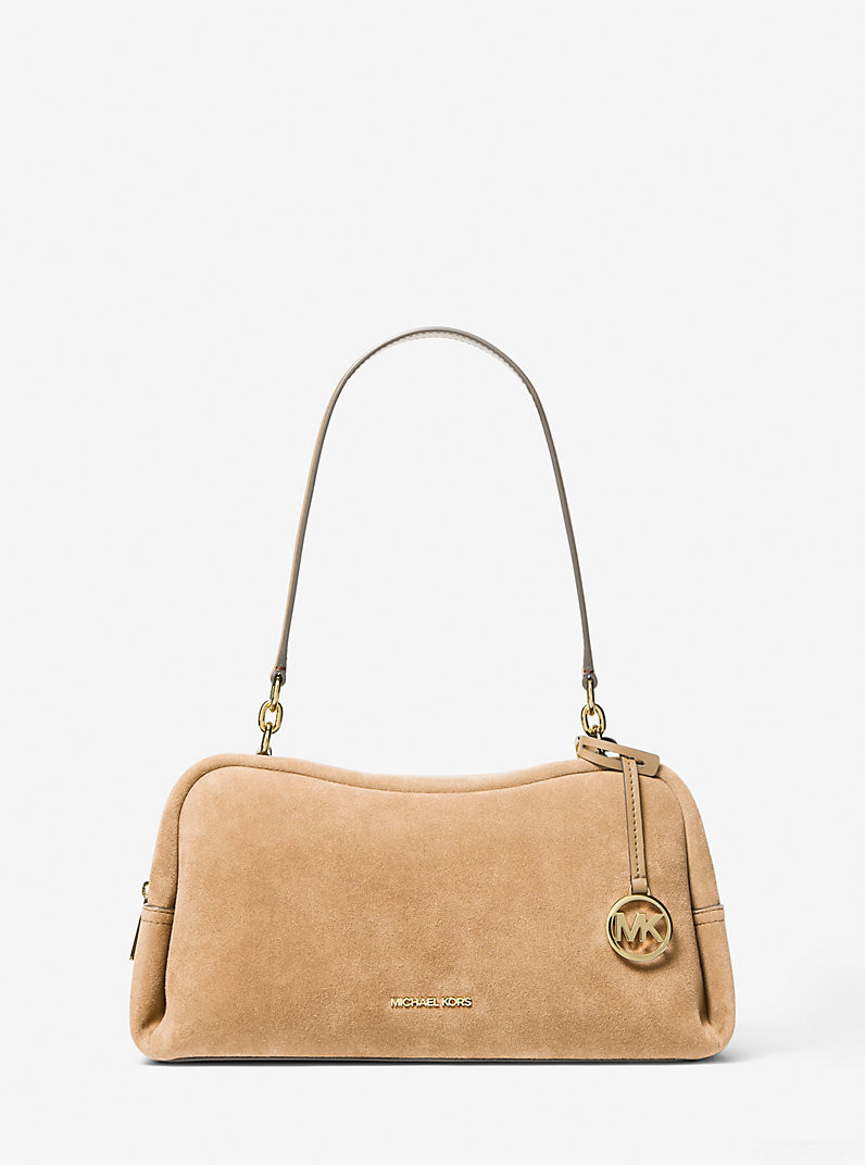 Cecily Medium Suede Shoulder Bag | Michael Kors US