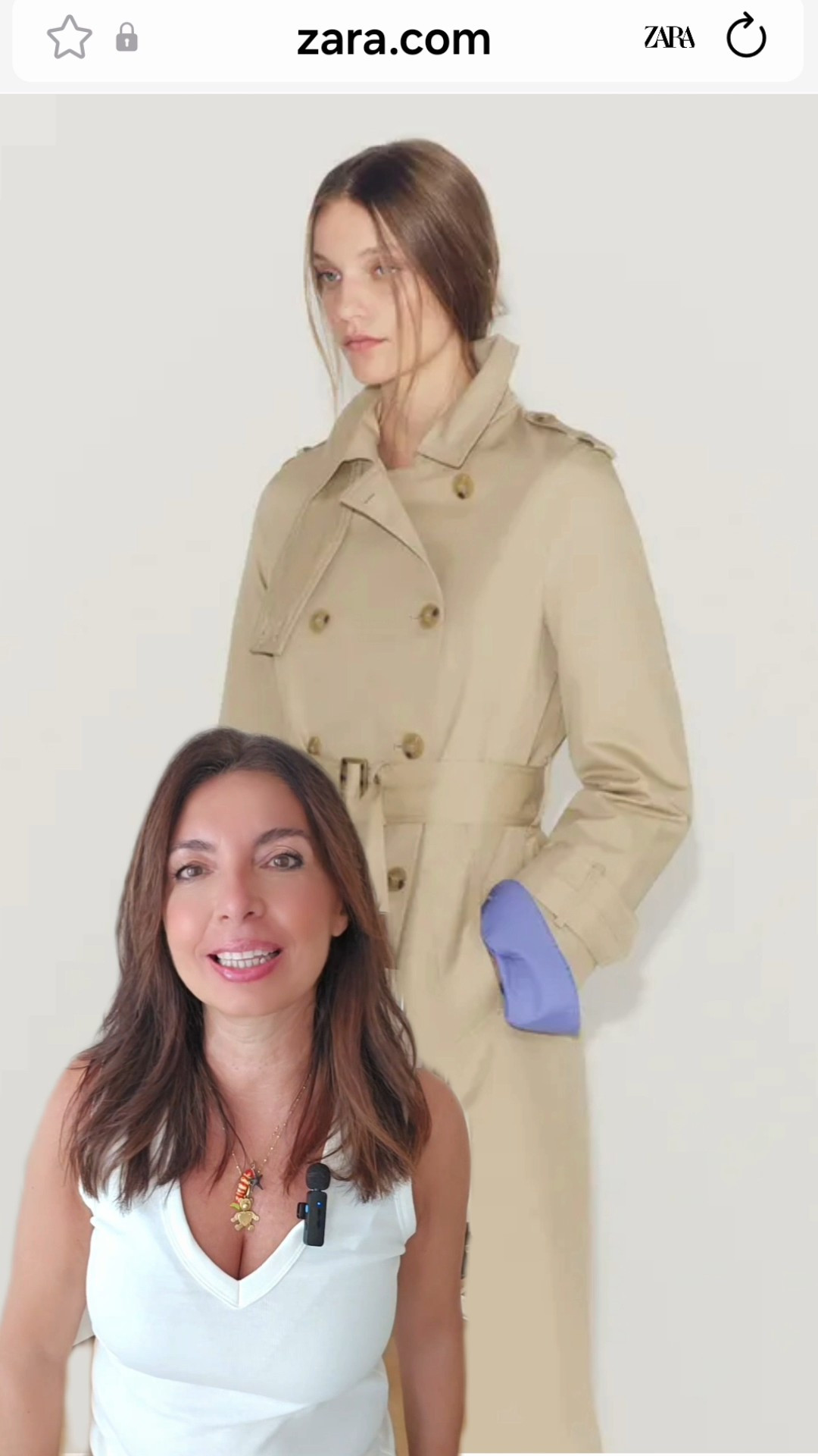 COMMENTA SHOP e ti mando tutti i link ai prodotti Zara! ✨Se stai cercando cosa comprare da Zara per la nuova stagione, questi sono 4 pezzi che secondo me meritano davvero attenzione.Un trench lungo beige o nero, una bellissima camicia verde, un paio di jeans Zara a vita media dalla vestibilità rilassata e delle ballerine particolari: quattro pezzi perfetti per creare outfit eleganti, moderni e facili da indossare ogni giorno.Sono idee perfette per chi vuole costruire un guardaroba autunnale, aggiornare il proprio stile o semplicemente trovare quei pochi capi capaci di rendere più interessante anche un outfit basic.Perfetti per la transizione estate-autunno, per look da ufficio, tempo libero e outfit casual chic.COMMENTA SHOP e ti mando tutti i link! 🤍#zara #zarahaul #modaautunno #outfitdonna 

#LTKautumn #LTKitalia #LTKover50style