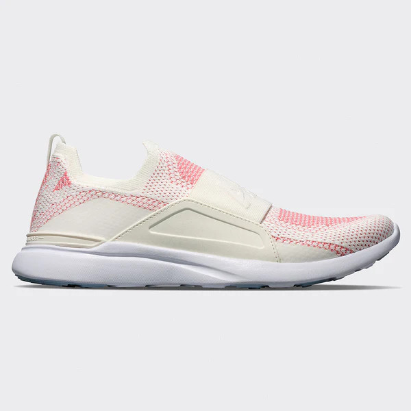 Women's TechLoom Bliss Ivory / Fire Coral / White | APL