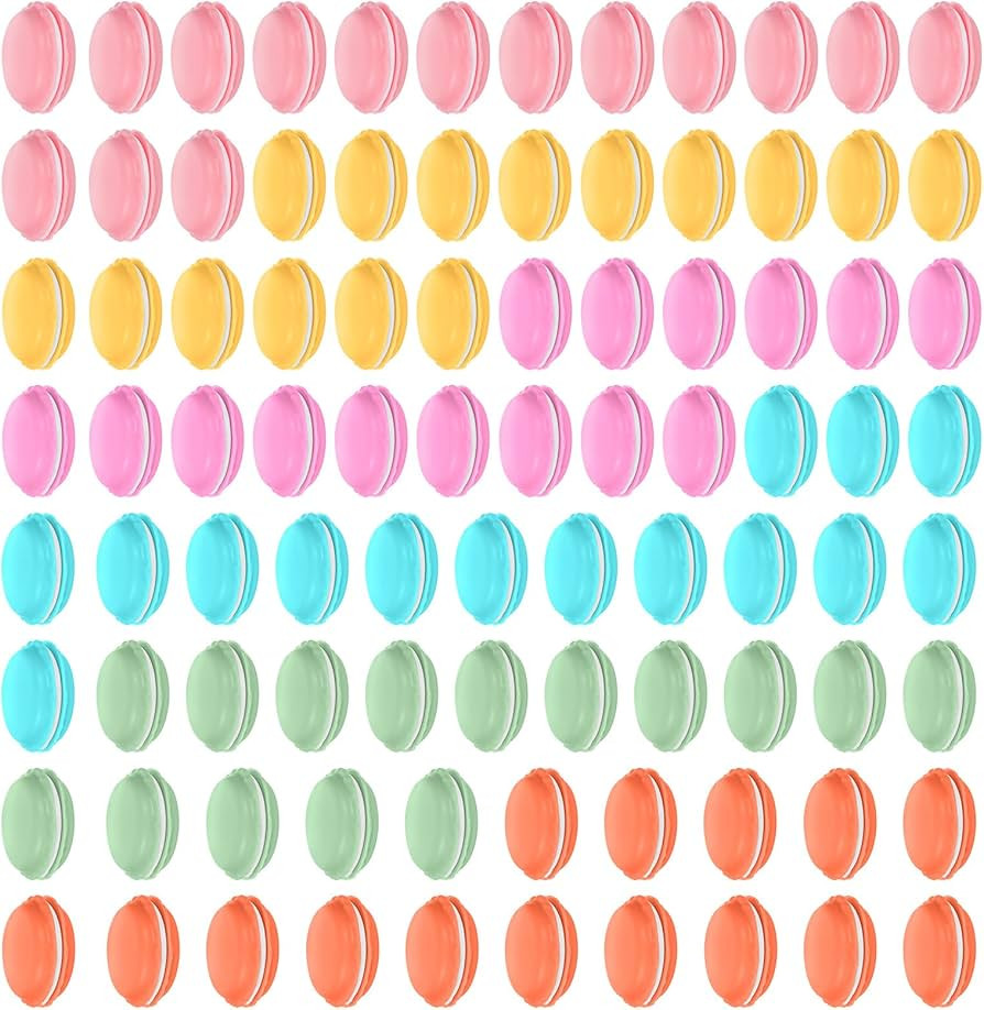 90 Pack Mini Macaron Boxes, Colorful Macaron Shaped Storage Containers for Jewelry, Pills, Beads,... | Amazon (US)