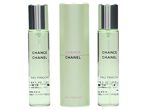 Chanel Chance Eau Fraiche Eau De Toilette Purse Spray for Women 3 X 0.7, 2.1 Fl Oz | Amazon (US)