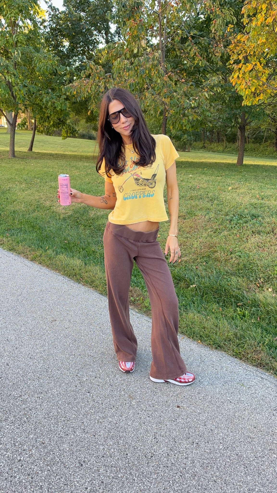 Walk cozy outfit! S top XS pants