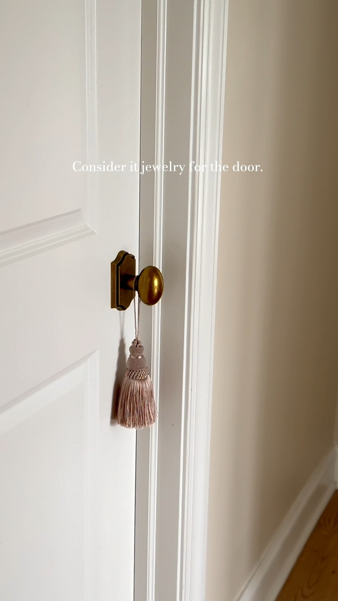 This vintage-inspired brass doorknob was such a simple way to add a little old-world charm. Linking this pretty find for you here.

#LTKSaleAlert #LTKHome