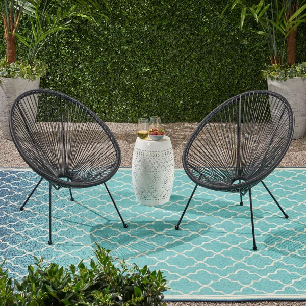 Englewood Outdoor Hammock Weave Patio Chair | Wayfair North America