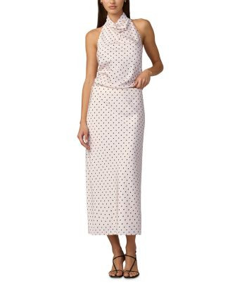 The Ines Draped Halter Top | Bloomingdale's (AU)