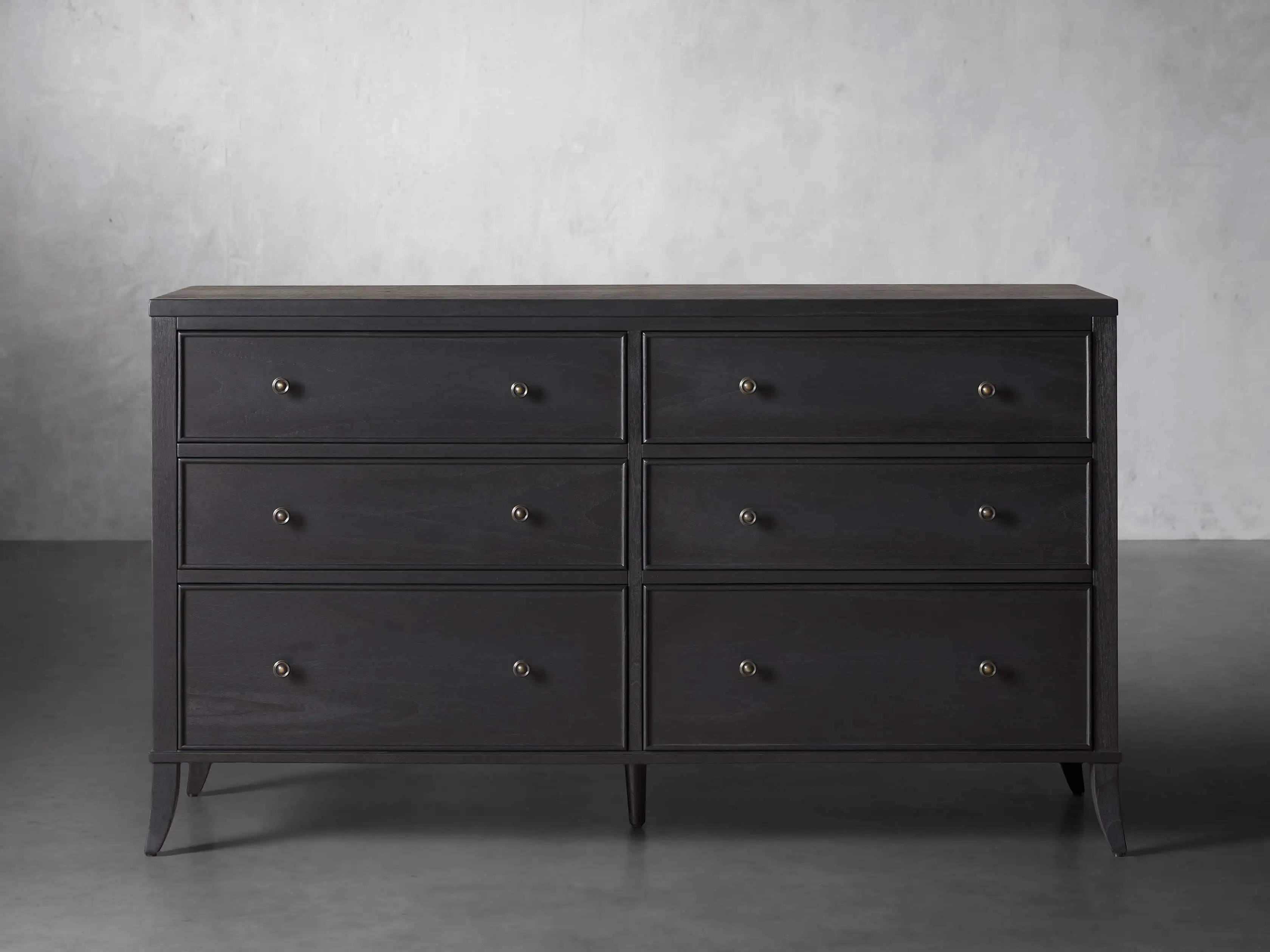 Pearson Six Drawer Wide Dresser | Arhaus