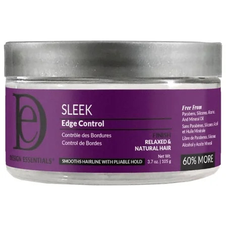 Design Essentials Sleek Edge Control Gel for Relaxed and Natural Hair 2.3 oz | Walmart (US)