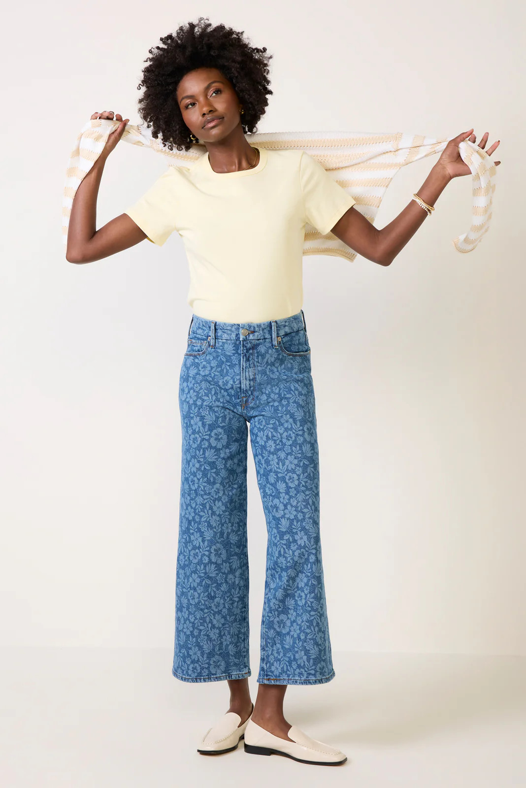 Good Waist Cropped Palazzo | Evereve