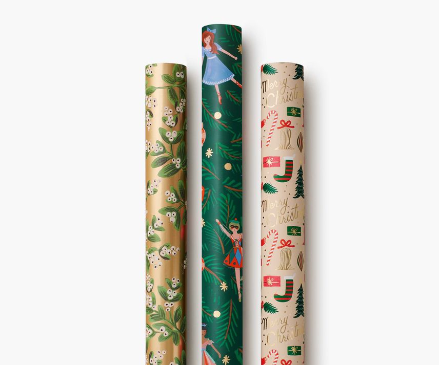 Nutcracker Gift Wrap Bundle | Rifle Paper Co.