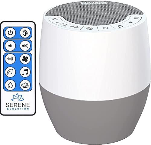 Serene Evolution White Noise Machine for Sleeping Adult or Baby, Office Privacy Cancelling, Sleep So | Amazon (US)
