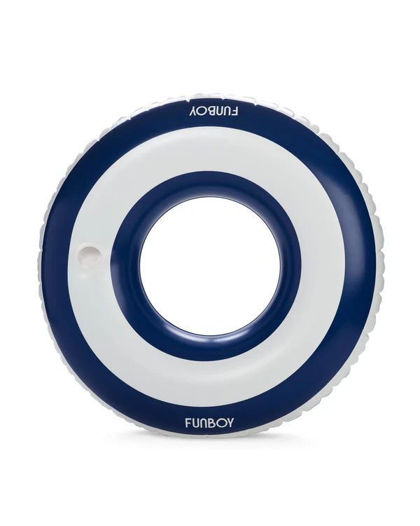 Navy Striped Tube Float | FUNBOY