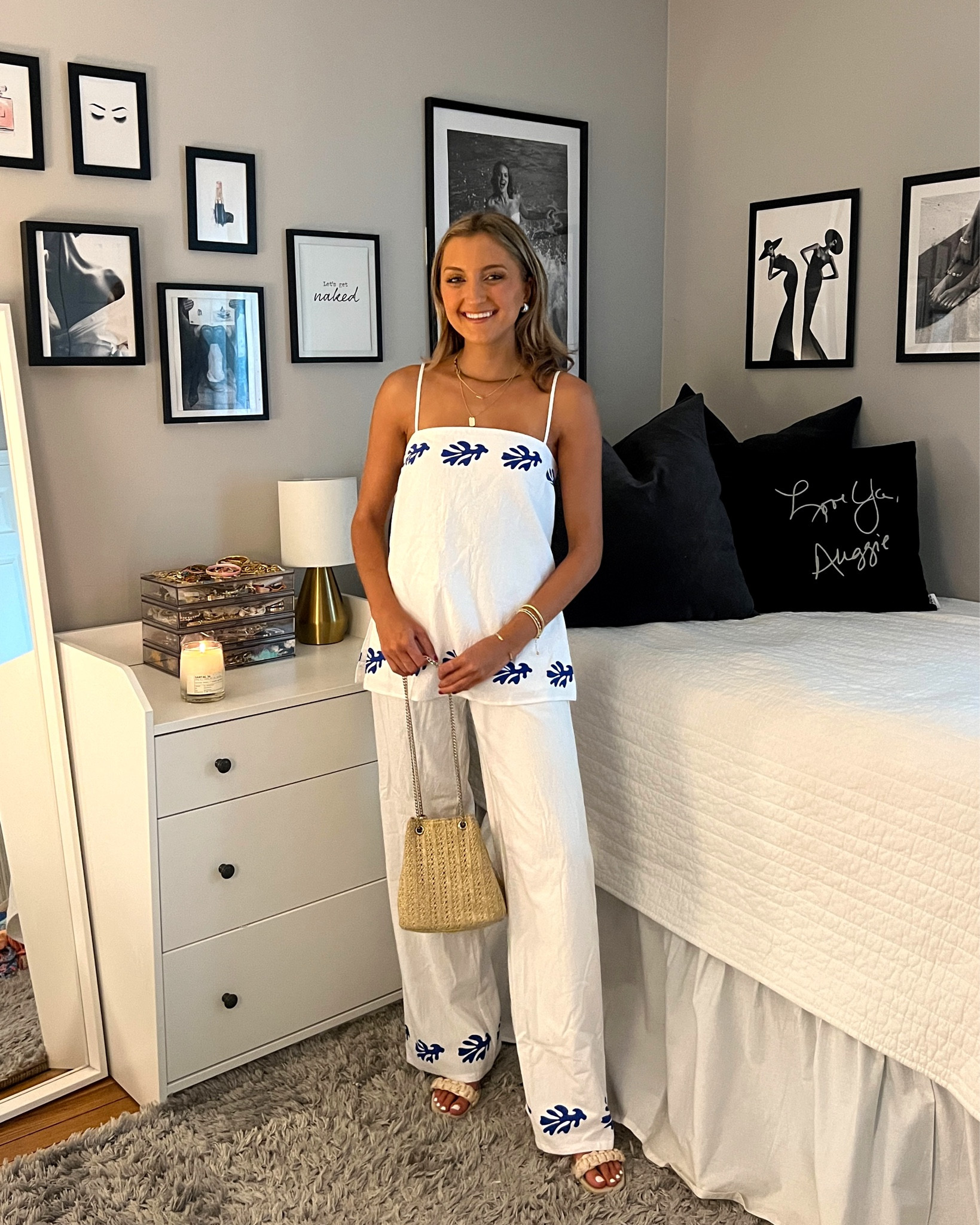 European vacation outfit ideas! Love this two piece set from fortunate ones for my Greece trip. code MCKENZIE to save 10% 🧿🇬🇷