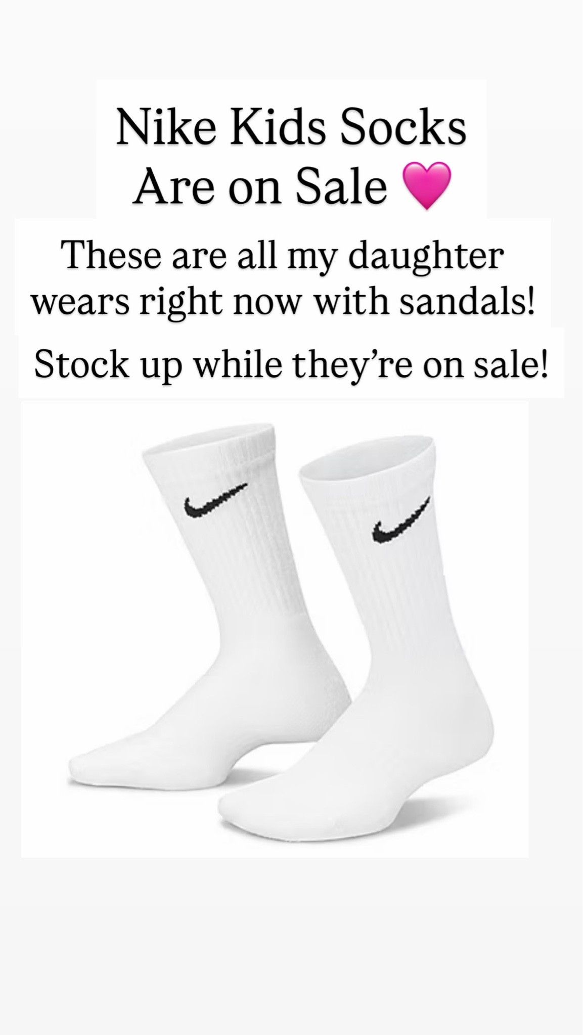 Nike socks for kids are in sale!

#LTKKids #LTKSaleAlert