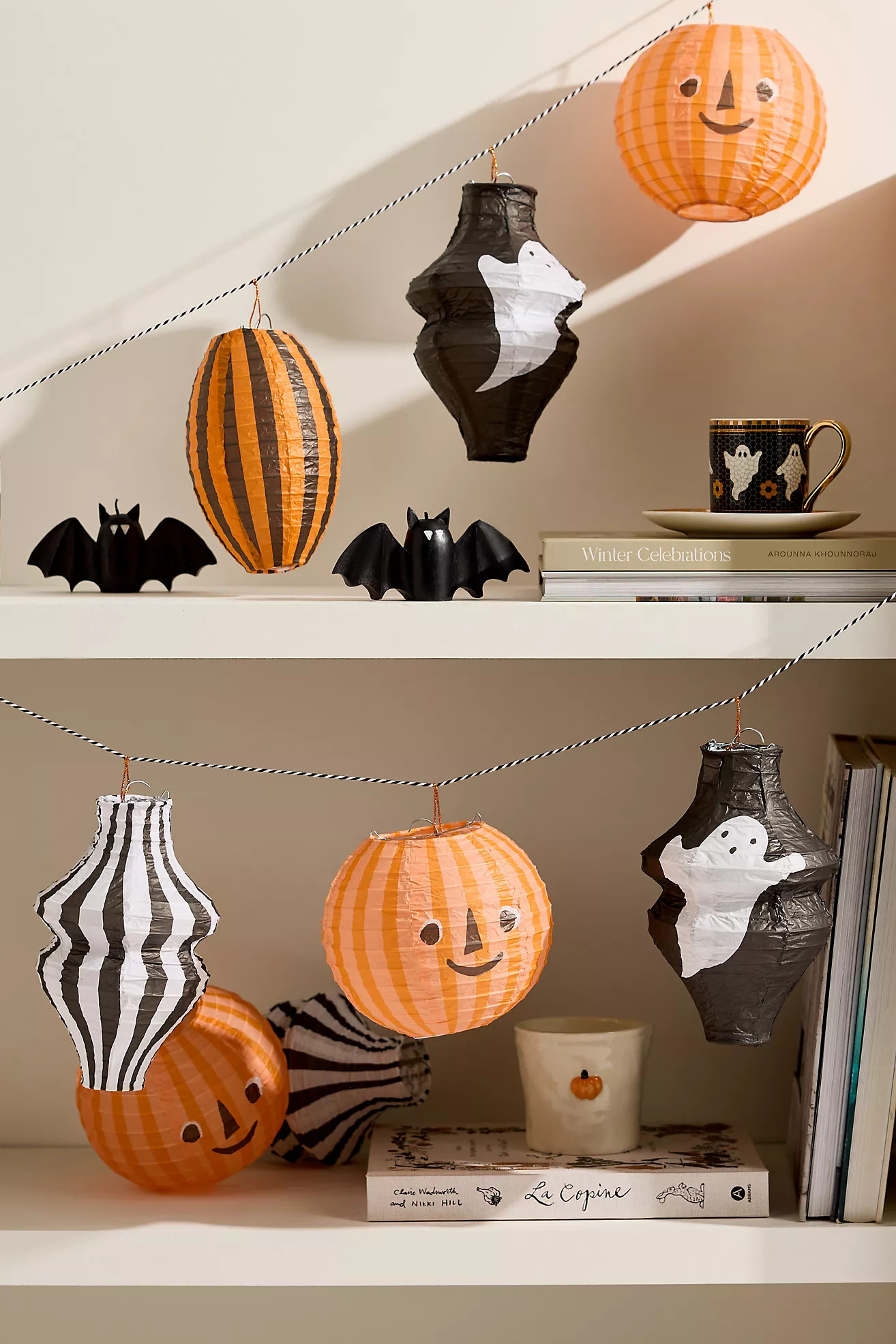 Meri Meri Halloween Lantern Garland | Anthropologie (UK)