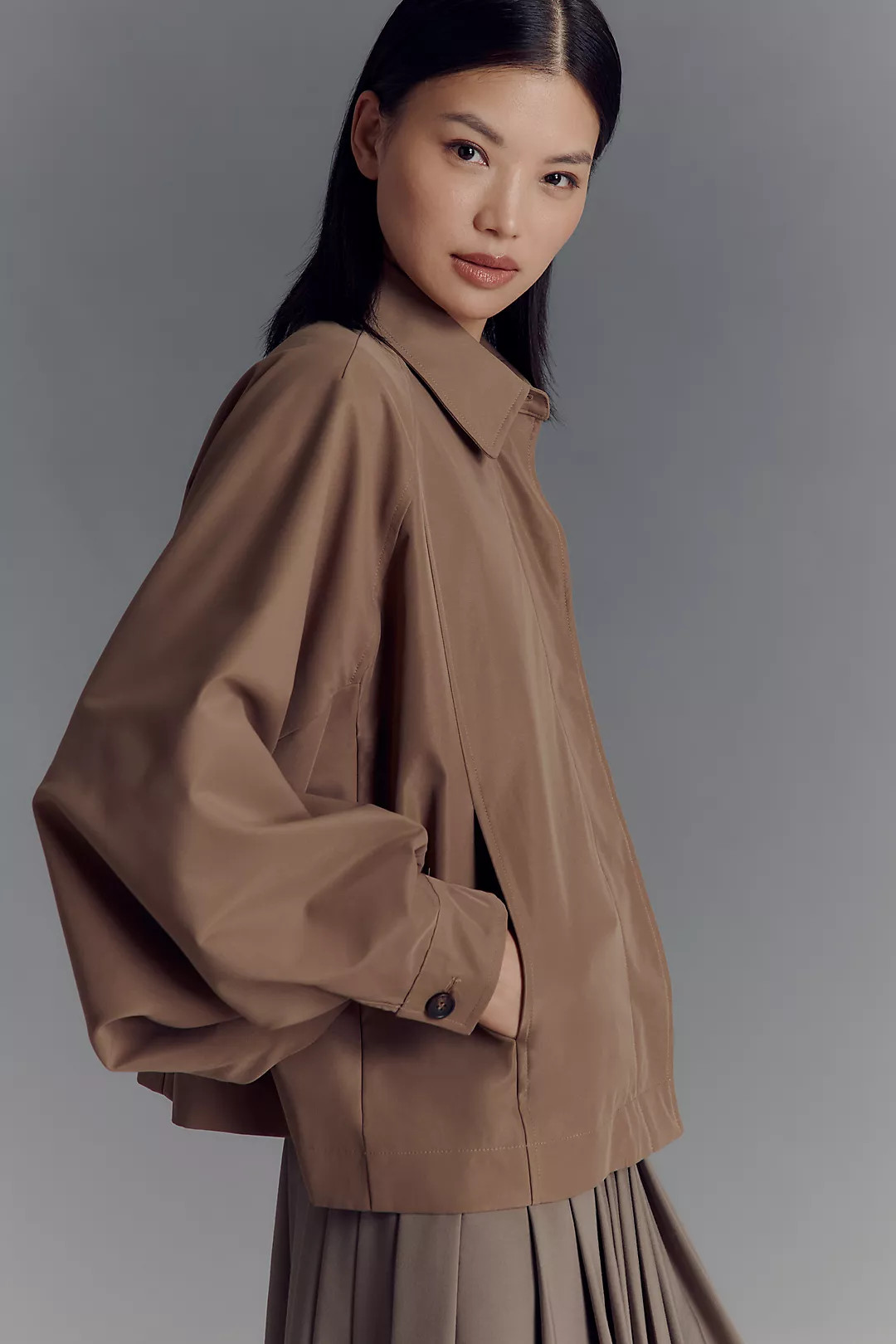 Pilcro Cape Trench Coat | Anthropologie (US)